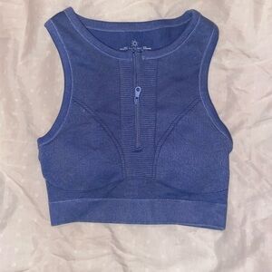 Offline Aerie small size zip up crop top